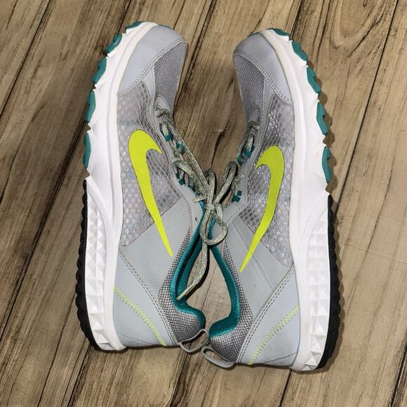 Nike Wild Trail 643074-003 Gray Low Top Lace Up Trail Running Shoes Women's 12 - Picture 6 of 11
